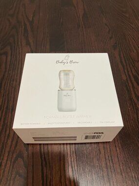 Baby's Brew Portable Bottle Warmer with 4 Adapters, Complete, Tested, and Workin